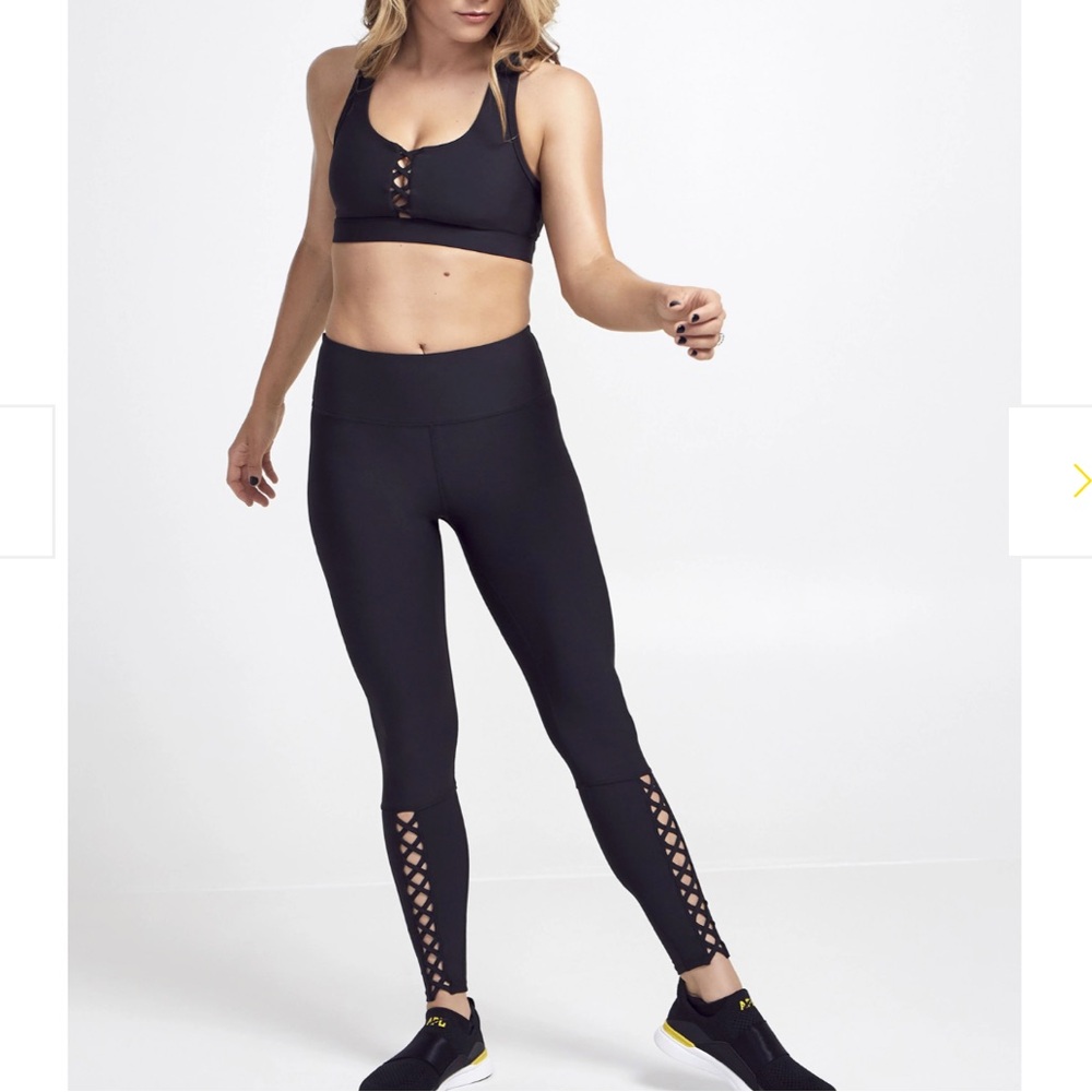 Soulcycle Lace Up Tights